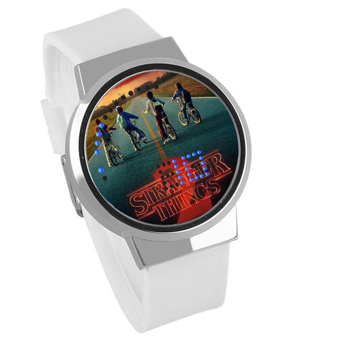 Waterproof Luminous LED Digital Touch Children watch  - Stranger Things #34