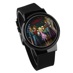 Waterproof Luminous LED Digital Touch Children watch  - Stranger Things #32