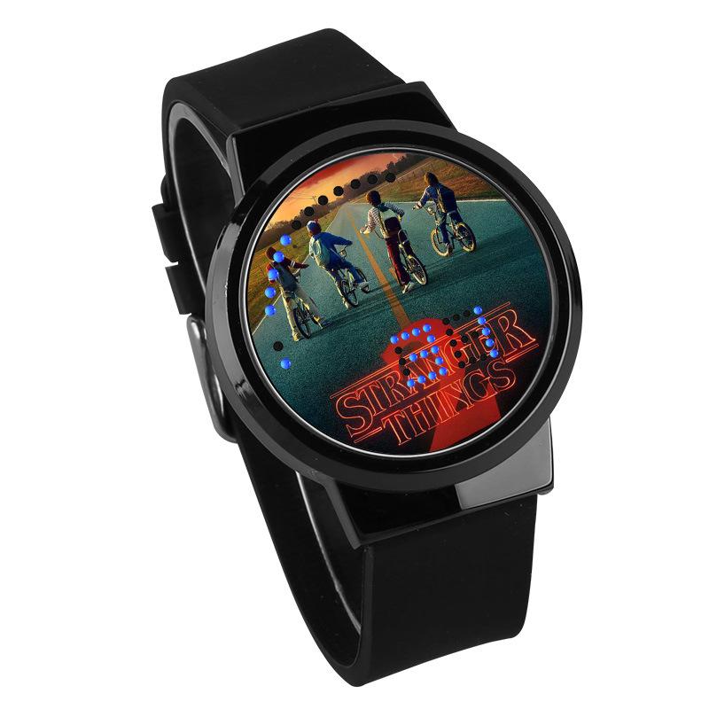 Waterproof Luminous LED Digital Touch Children watch  - Stranger Things #35