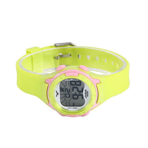 Waterproof Luminous LED Digital Touch Children watch  - yellow