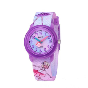 Waterproof Luminous LED Digital Touch Children watch  - purple