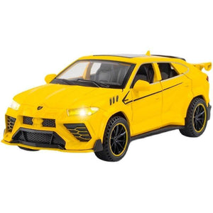 Toy Cars 1:32 Lamborghini Bison URUS SUV Alloy Racing Convertible alloy car model simulation car dec