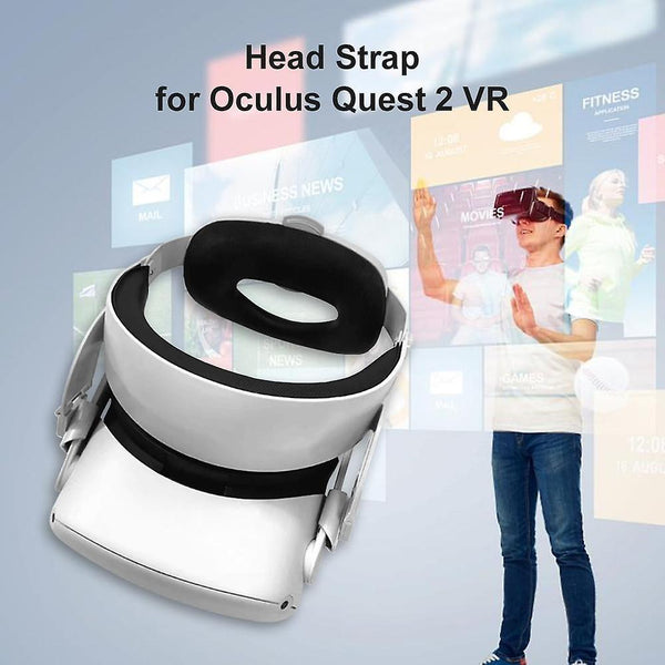 3D Glasses Adjustable Head Strap With Memory Foam VR Accessories For Oculus Quest 2 VR Headset|3D Gl