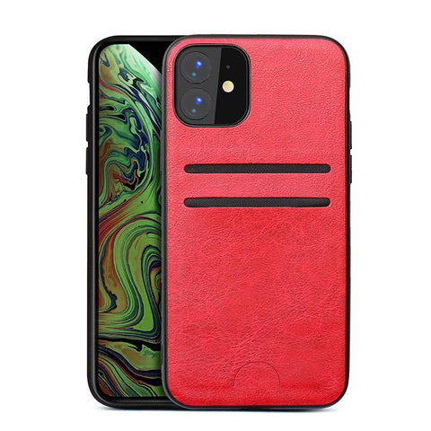Anti-drop Leather Phonecase for Apple iPhone 11 6.1