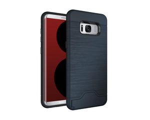 Anti-impact Case with slot for Samsung Galaxy Note 10 Plus Dark blue yingeer-14