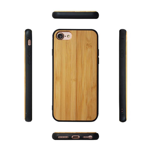 Wooden case for Apple iPhone XS Max 6.5 Bamboo qimeizhumu-86