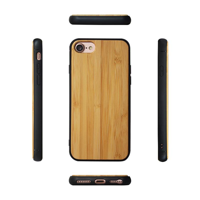 Wooden case for Samsung Galaxy S6 Edge Plus Bamboo qimeizhumu-19