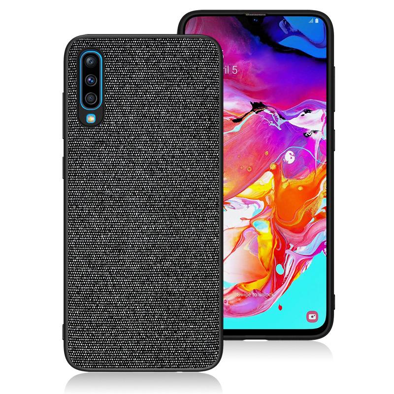 Anti impact Case for Samsung Galaxy A10 Black oukasi-1