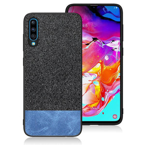 Anti impact Case for Samsung Galaxy A10 Black&Blue oukasi-9