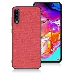 Anti impact Case for Samsung Galaxy A10 Red oukasi-6