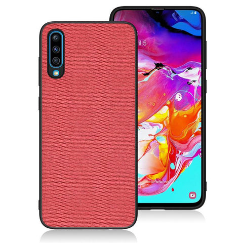 Anti impact Case for Samsung Galaxy A10 Red oukasi-6