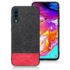 Anti impact Case for Samsung Galaxy A10 Black&Red oukasi-10