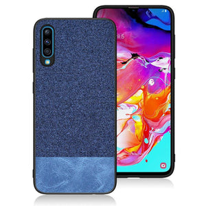 Anti impact Case for Samsung Galaxy A10 Blue oukasi-12