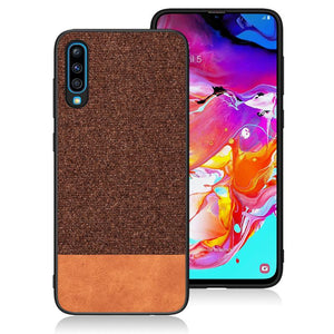 Anti impact Case for Samsung Galaxy A10 Brown&Brown oukasi-17