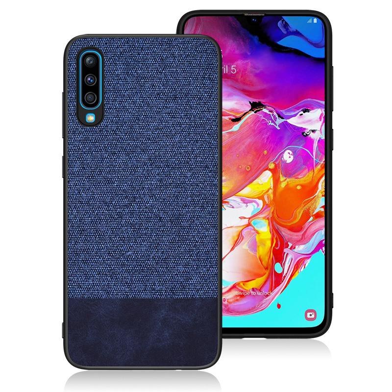 Anti impact Case for Samsung Galaxy A10 Blue oukasi-13