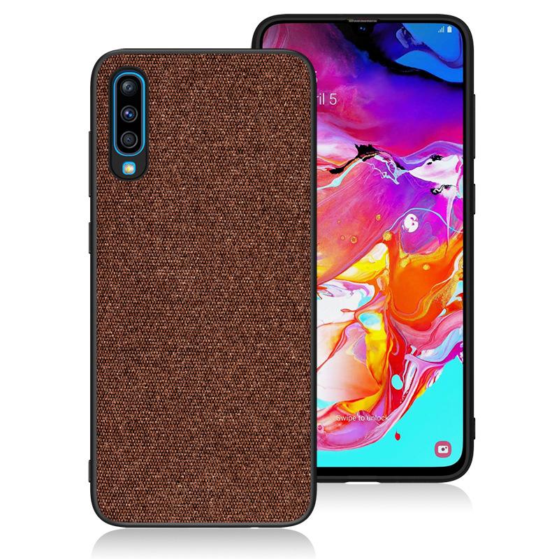 Anti impact Case for Samsung Galaxy M10 Brown oukasi-30