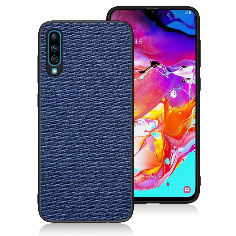 Anti impact Case for Samsung Galaxy M10 Blue oukasi-28