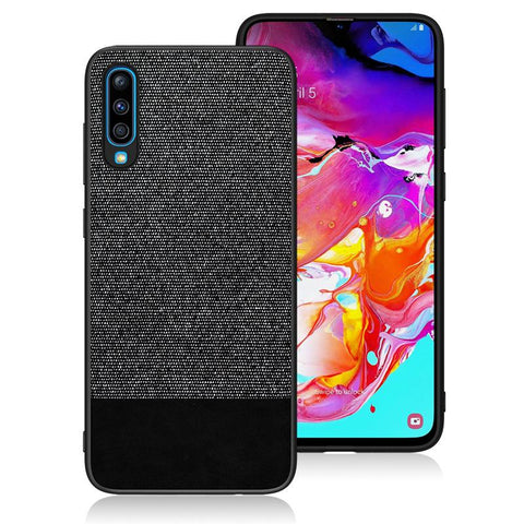 Anti impact Case for Samsung Galaxy M10 Black oukasi-39