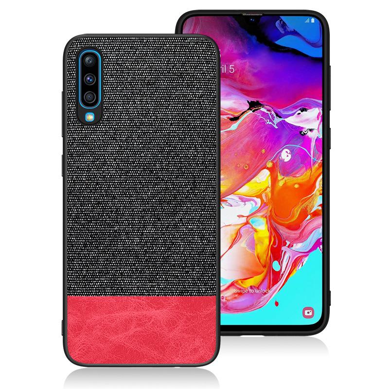 Anti impact Case for Samsung Galaxy M10 Black&Red oukasi-42