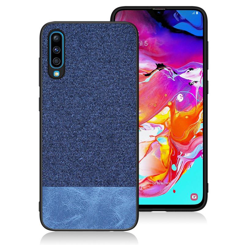 Anti impact Case for Samsung Galaxy A10E Blue oukasi-45