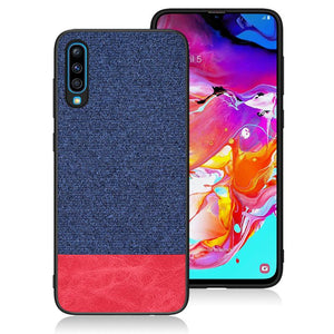 Anti impact Case for Samsung Galaxy A10S Blue&Red oukasi-80