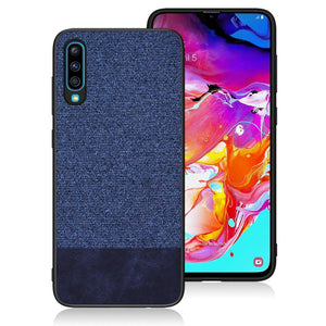 Anti impact Case for Samsung Galaxy A10S Blue oukasi-79