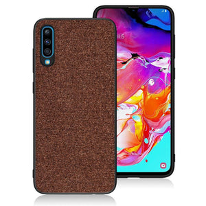 Anti impact Case for Samsung Galaxy A20 Brown oukasi-95