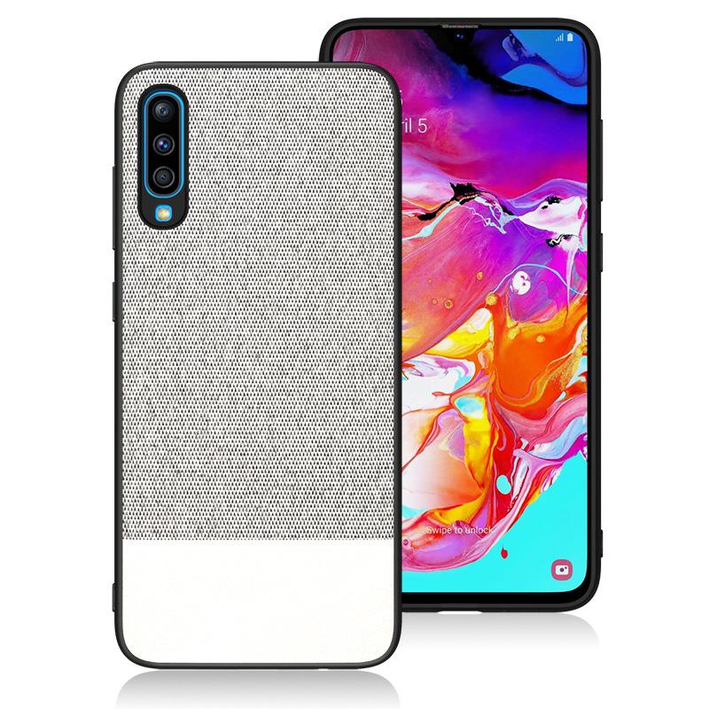 Anti impact Case for Samsung Galaxy M20 White oukasi-157