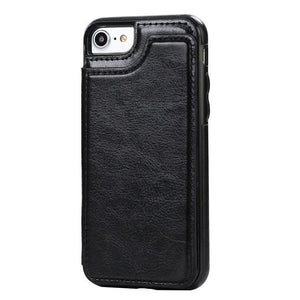 Anti impact Wallet Case for Apple iPhone X/XS 5.8 Black bailisheng-1