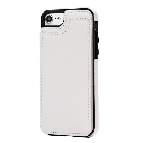 Anti impact Wallet Case for Apple iPhone XR 6.1 White bailisheng-10