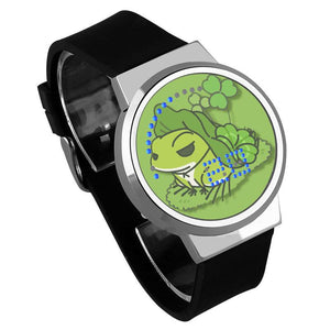 Waterproof Luminous LED Digital Touch Children watch - Travel frog #33