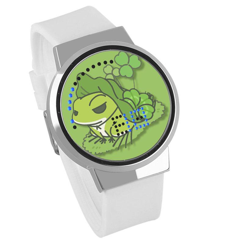 Waterproof Luminous LED Digital Touch Children watch - Travel frog #31