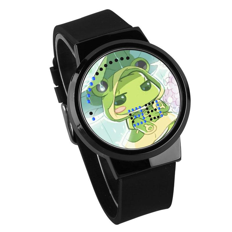 Waterproof Luminous LED Digital Touch Children watch - Travel frog #53