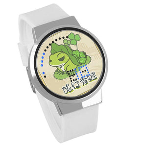 Waterproof Luminous LED Digital Touch Children watch - Travel frog #7