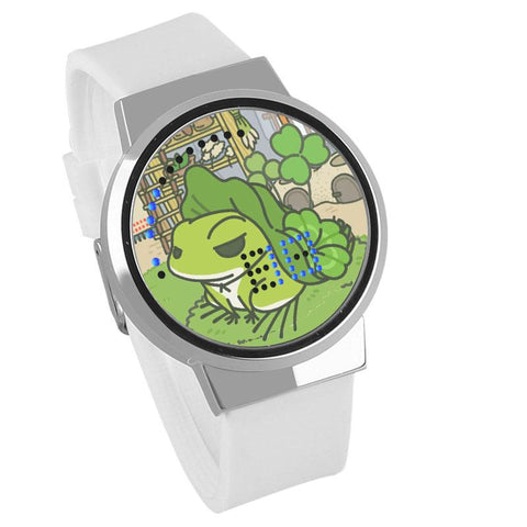 Waterproof Luminous LED Digital Touch Children watch - Travel frog #16