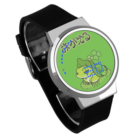 Waterproof Luminous LED Digital Touch Children watch - Travel frog #21