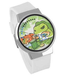 Waterproof Luminous LED Digital Touch Children watch - Travel frog #25