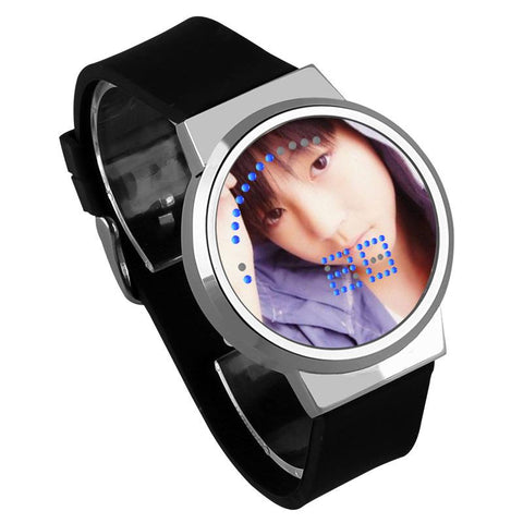 Waterproof Luminous LED Digital Touch Children watch  - TFBoys #18