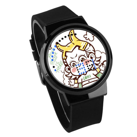 Waterproof Luminous LED Digital Touch Children watch - Travel frog #86