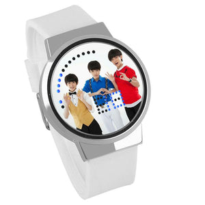 Waterproof Luminous LED Digital Touch Children watch  - TFBoys #34