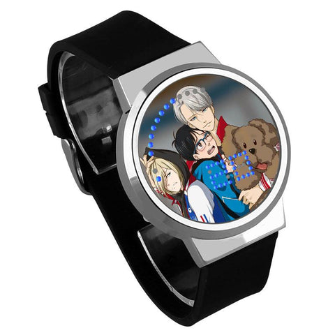 Waterproof Luminous LED Digital Touch Children watch  - YURI on ICE #9