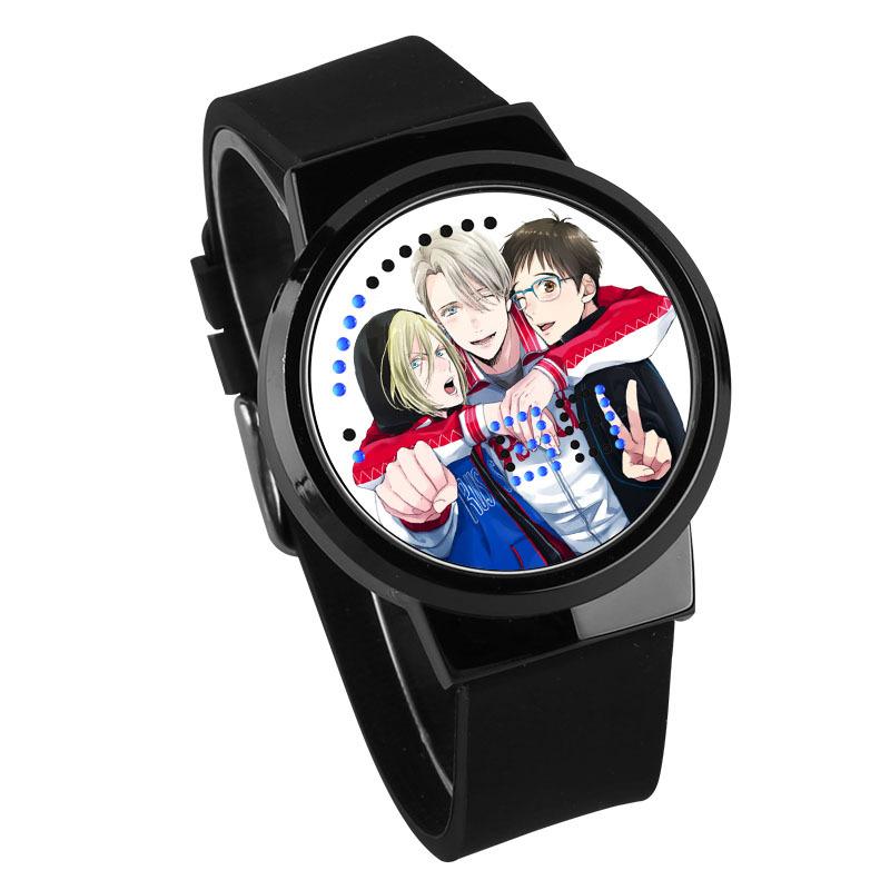 Waterproof Luminous LED Digital Touch Children watch  - YURI on ICE #11