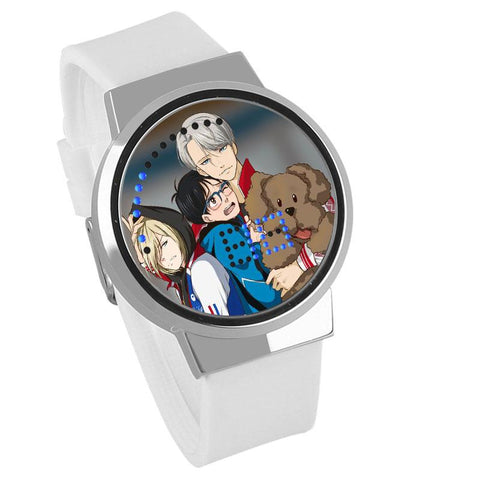 Waterproof Luminous LED Digital Touch Children watch  - YURI on ICE #7