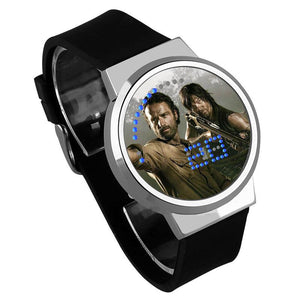 Waterproof Luminous LED Digital Touch Children watch  - The Walking Dead #9