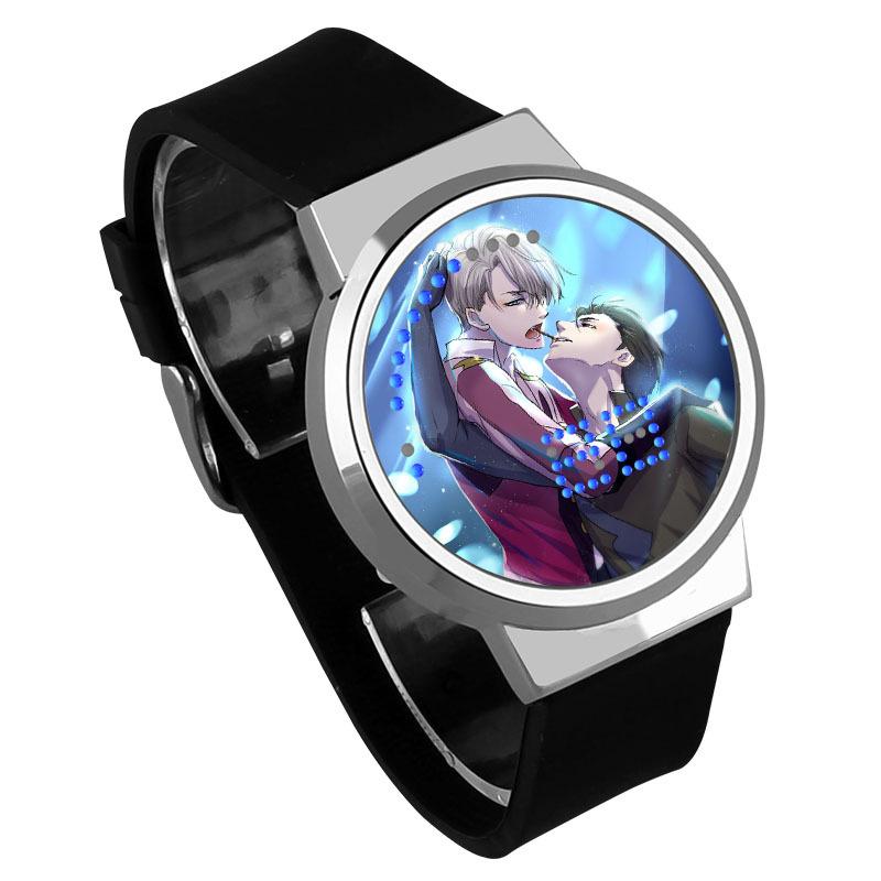 Waterproof Luminous LED Digital Touch Children watch  - YURI on ICE #21