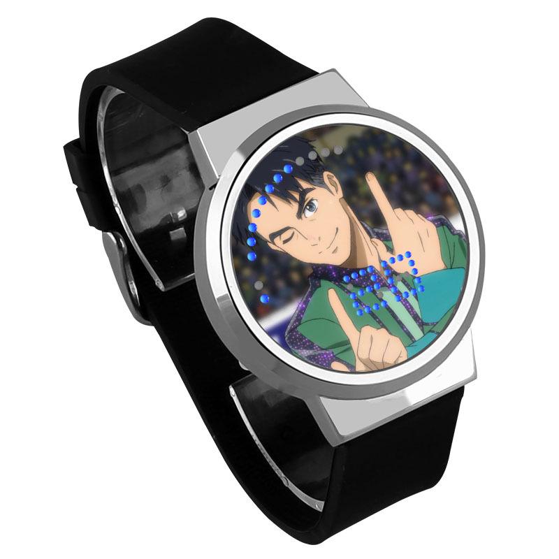 Waterproof Luminous LED Digital Touch Children watch  - YURI on ICE #24