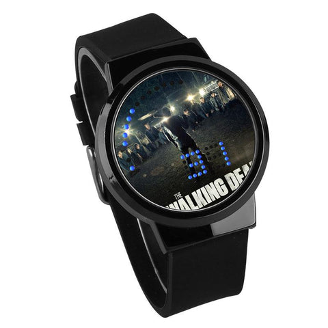 Waterproof Luminous LED Digital Touch Children watch  - The Walking Dead #17