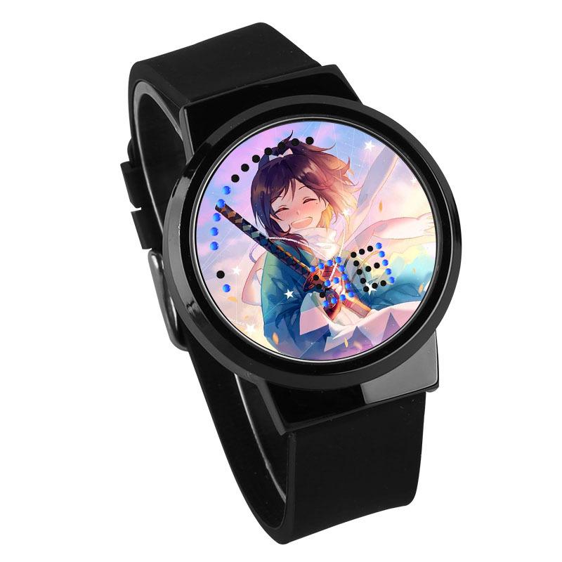 Waterproof Luminous LED Digital Touch Children watch  - Touken Ranbu Online #26