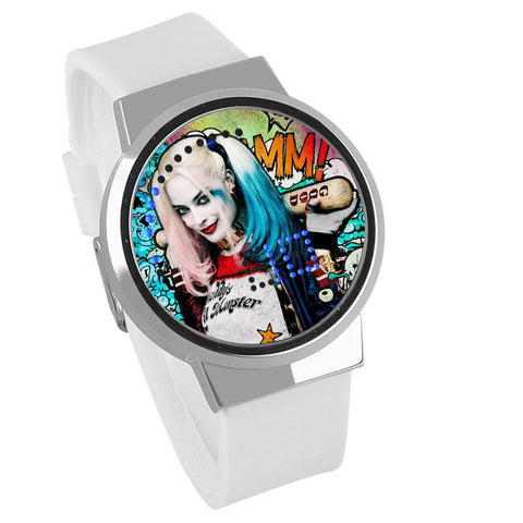 Waterproof Luminous LED Digital Touch Children watch  - Suicide Squad #25