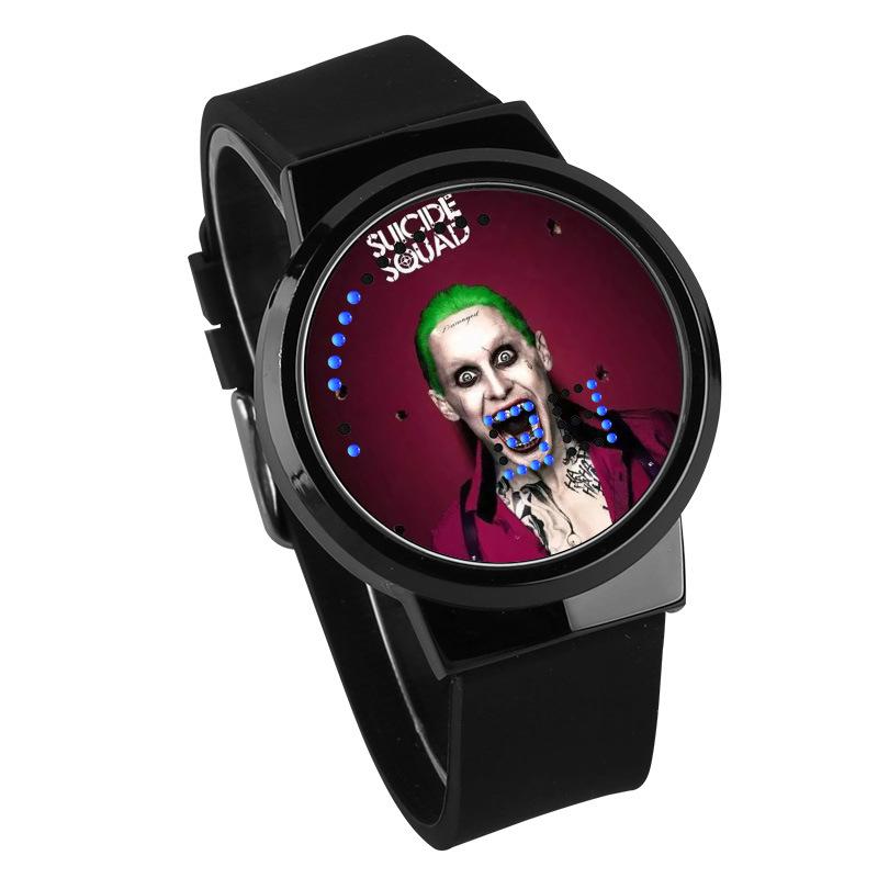 Waterproof Luminous LED Digital Touch Children watch  - Suicide Squad #23